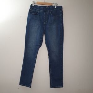 Levi's Pull On Skinny Washed Blue Jeans Size 10